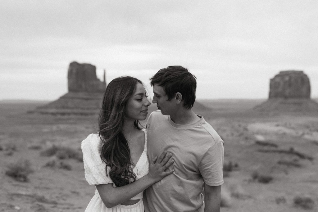 Engagement Session in Monument Valley